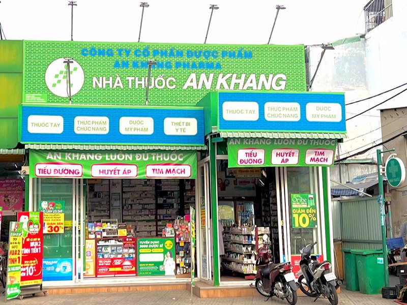 Nhà thuốc An Khang tại 458 Tân Thới Hiệp 02, Khu phố 3A, P. Tân Thới Hiệp, Quận 12, TP. Hồ Chí Minh